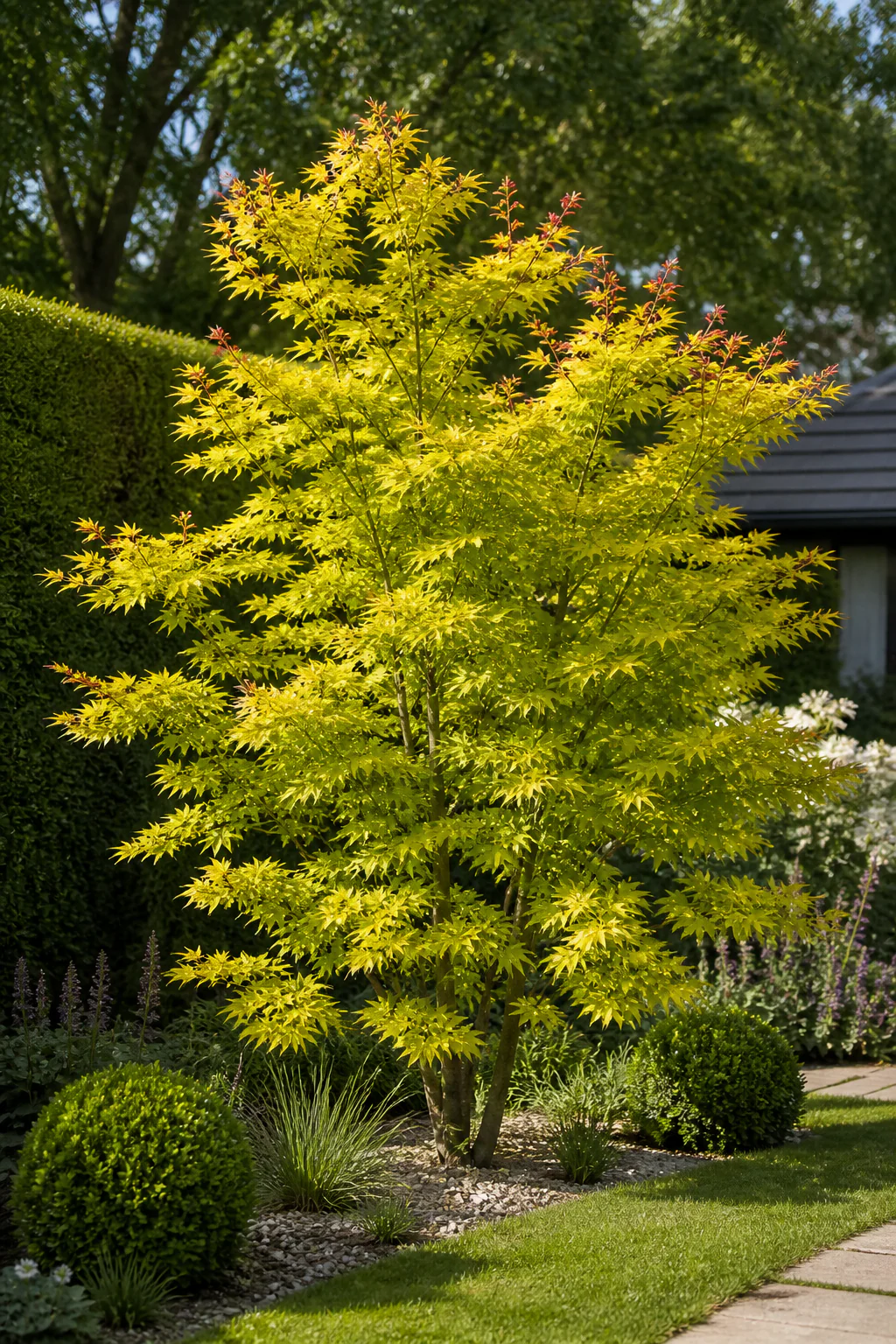 Arbres d'intérêt automnal