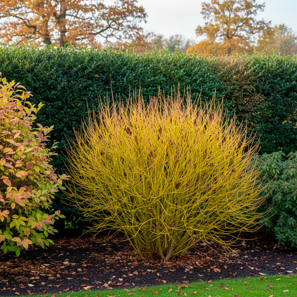 Cornouiller à Bois Jaune (Cornus sericea ‘Flaviramea’)