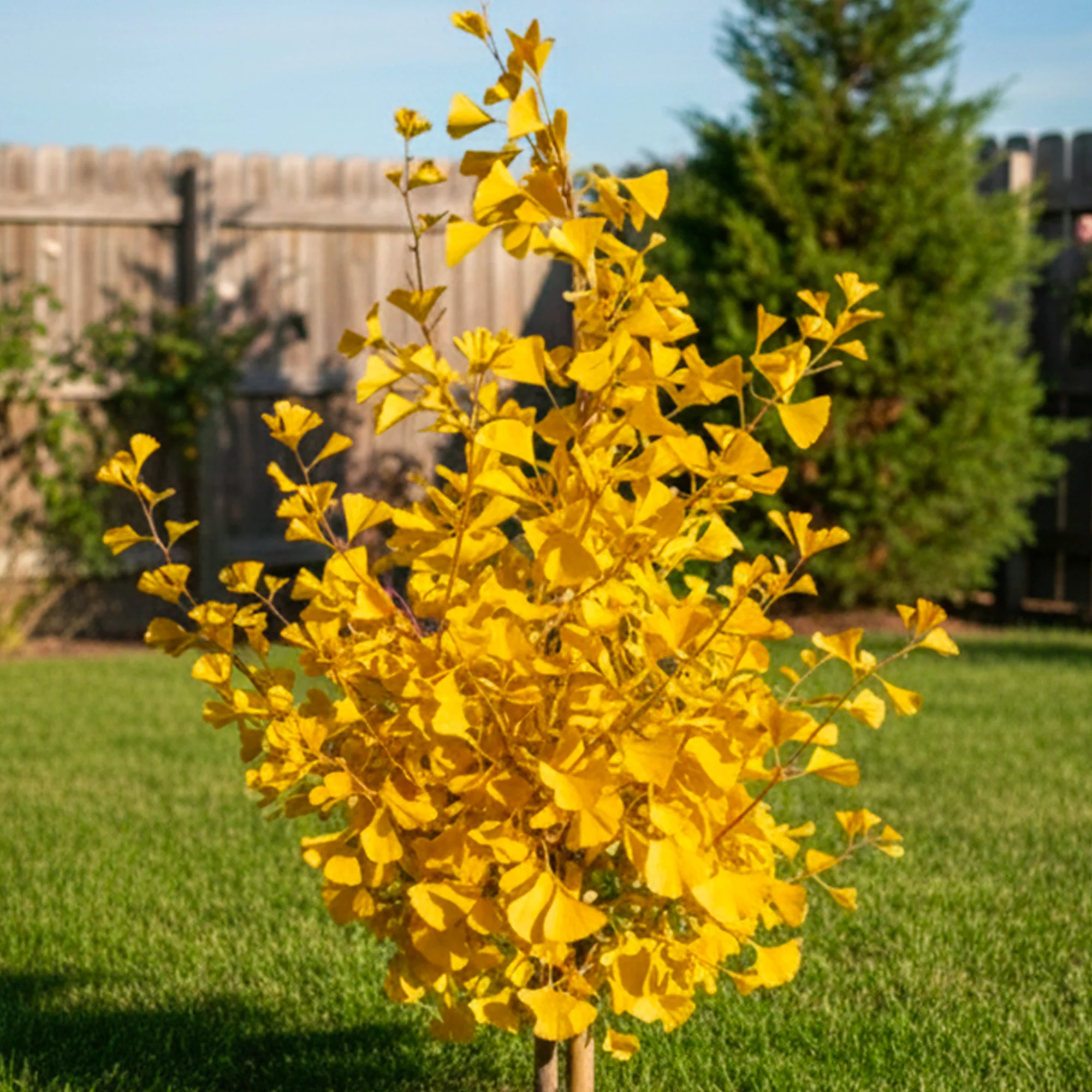 Ginkgo Biloba Fastigé Blagon en touffe - Image 3