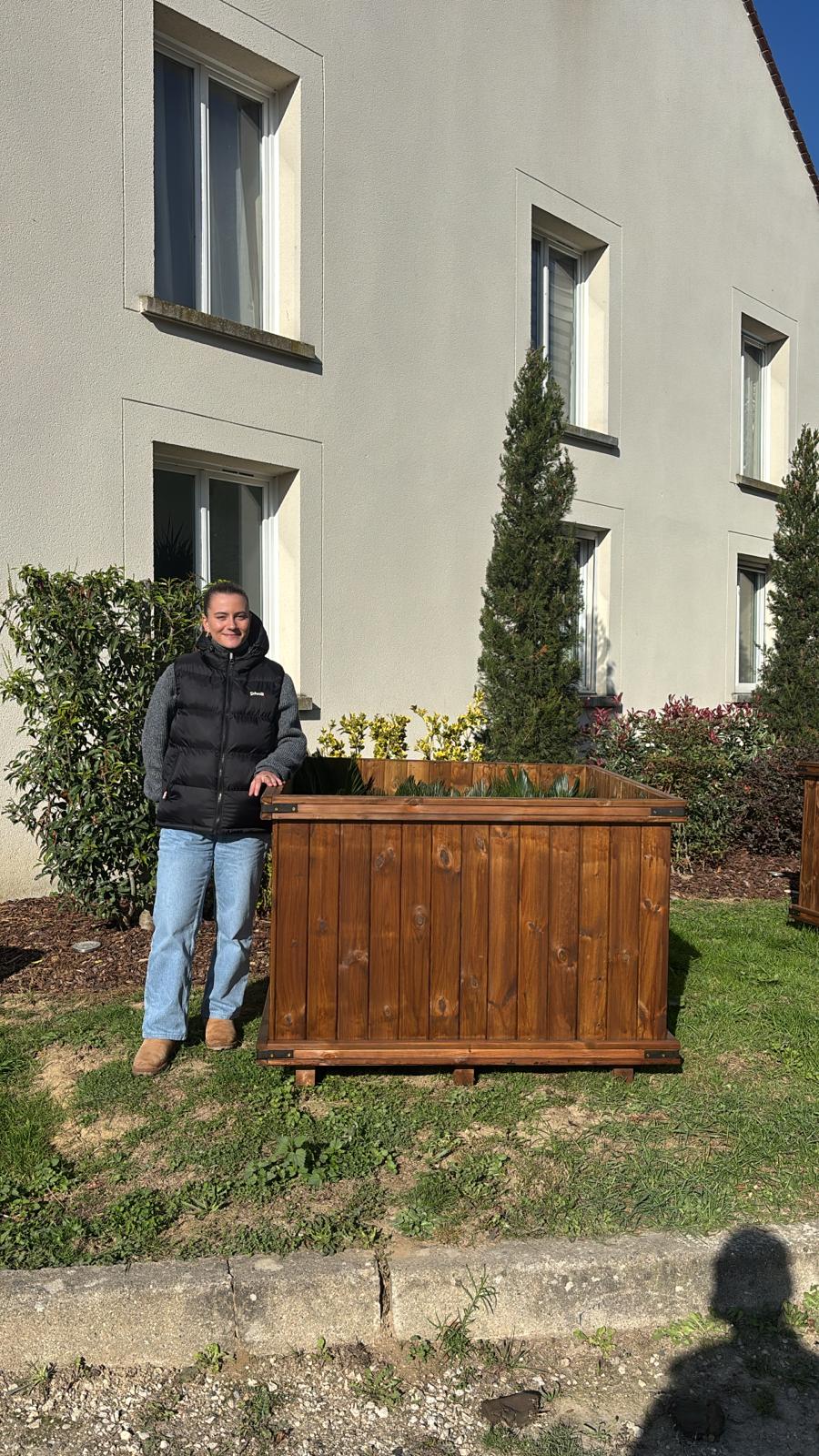 Pot en bois - Torino - Image 6