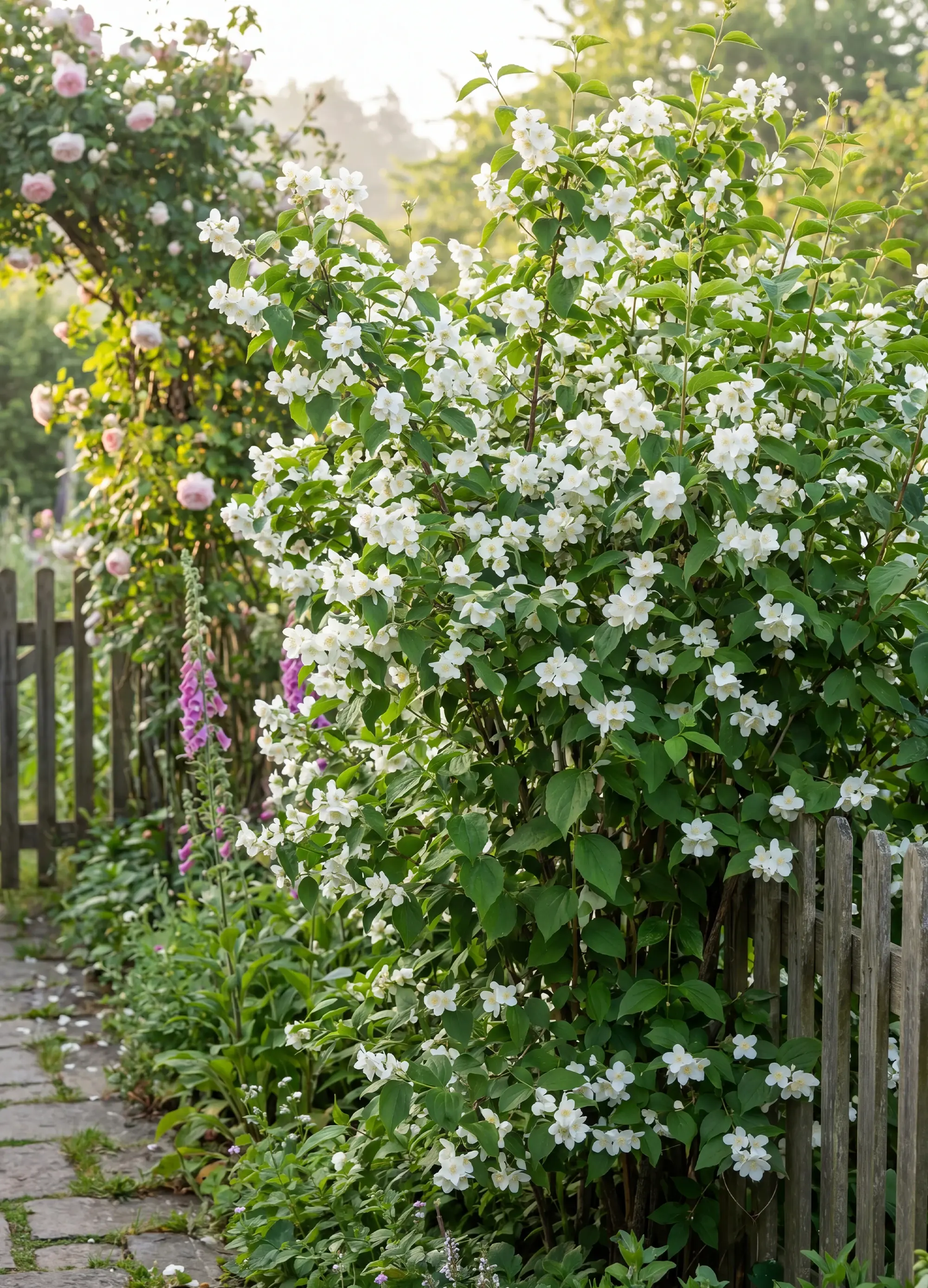 Jasmin des poètes (Seringat Virginalis)