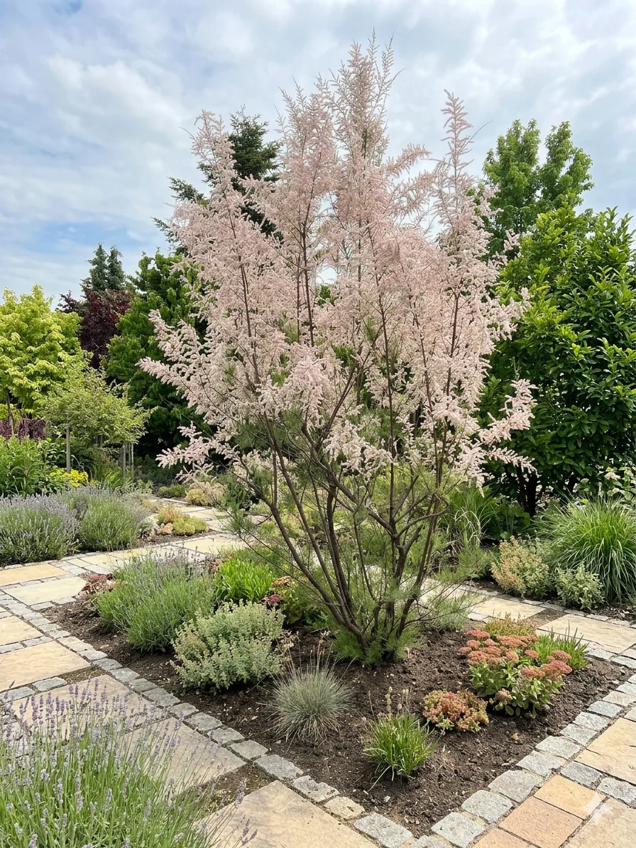 Tamaris en touffe (Tamarix)